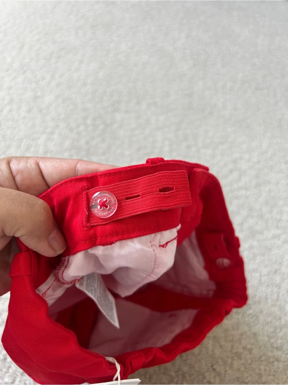 Janie & Jack Bundle Lot Shorts Boys 8 Casual Adjustable Waist Pockets Red Pink